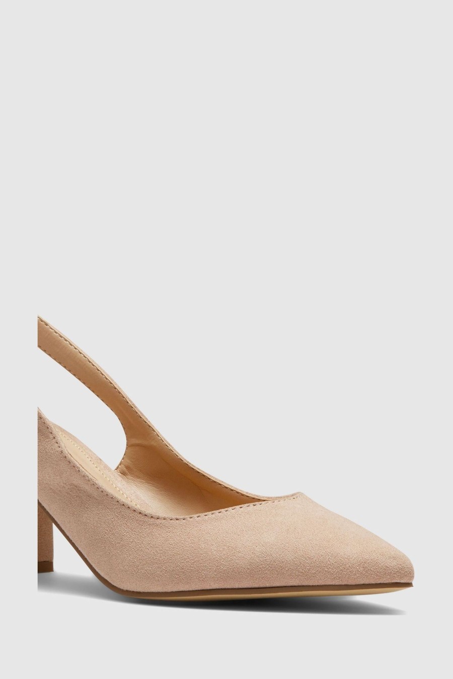 Heels Novo | Novo Ice Cream Block Heel Slingback Court Nude ...